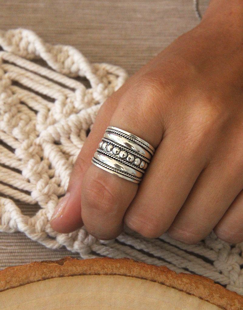 Anillo Plata Indra