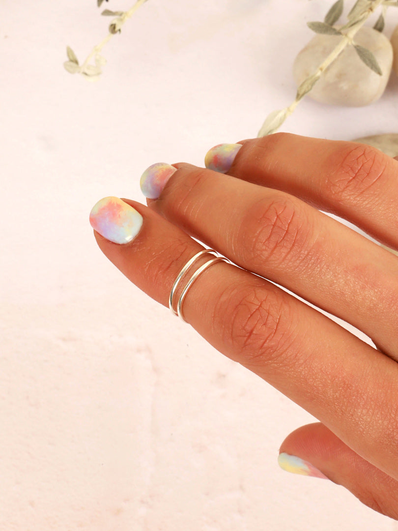 Anillo Midi Plata
