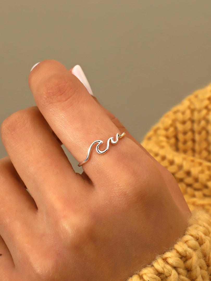 Anillo Plata Ocean