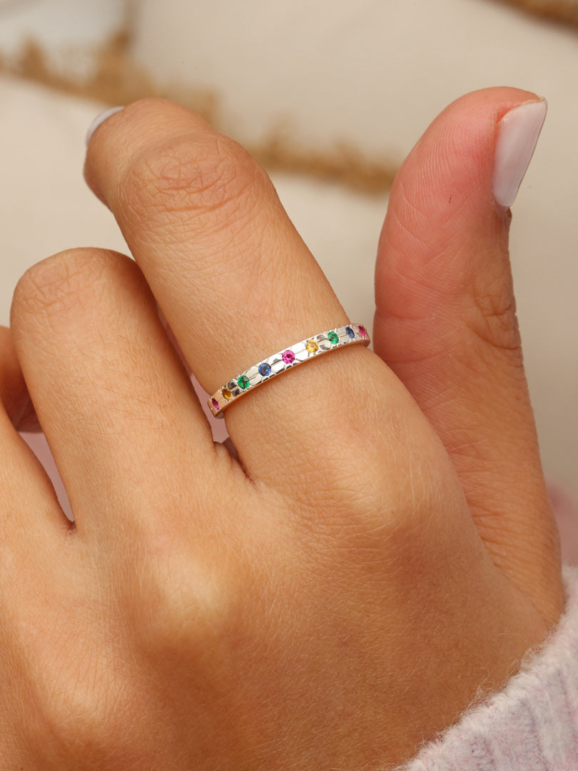 Anillo Plata Iris | Circonita