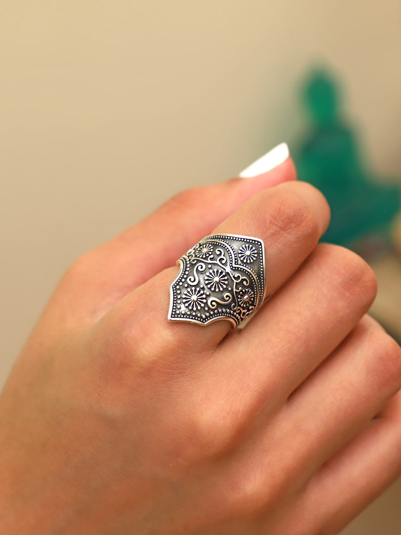 Anillo Plata Montana