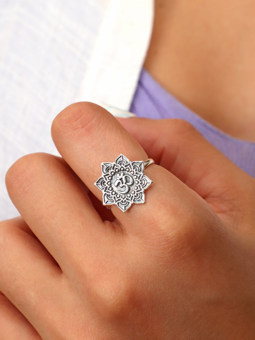 Anillo Plata Shivaya