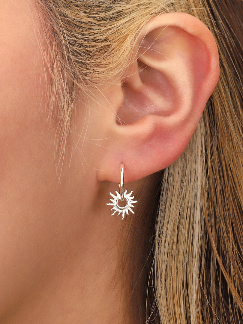 Argollas Plata Sun