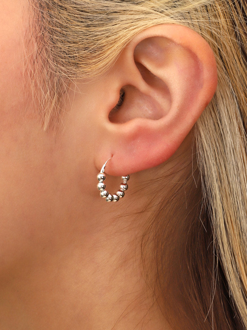Argollas Plata Tarie 14 mm.