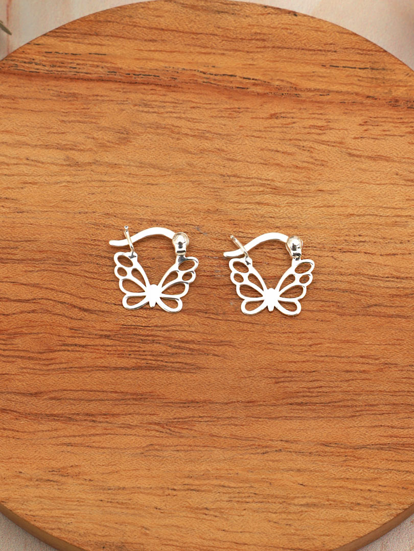 Argollas Plata Fey 13 mm.