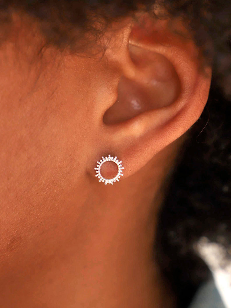Aros Plata Ilusion