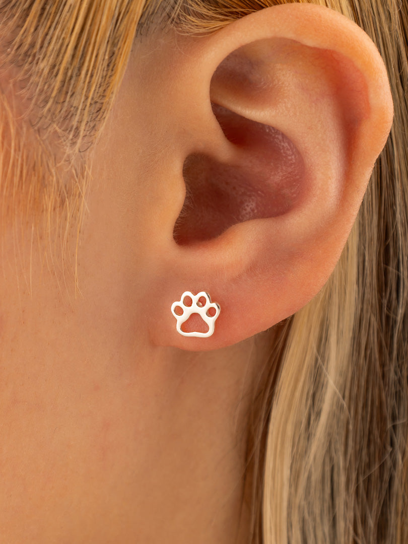 Aros Plata Huella