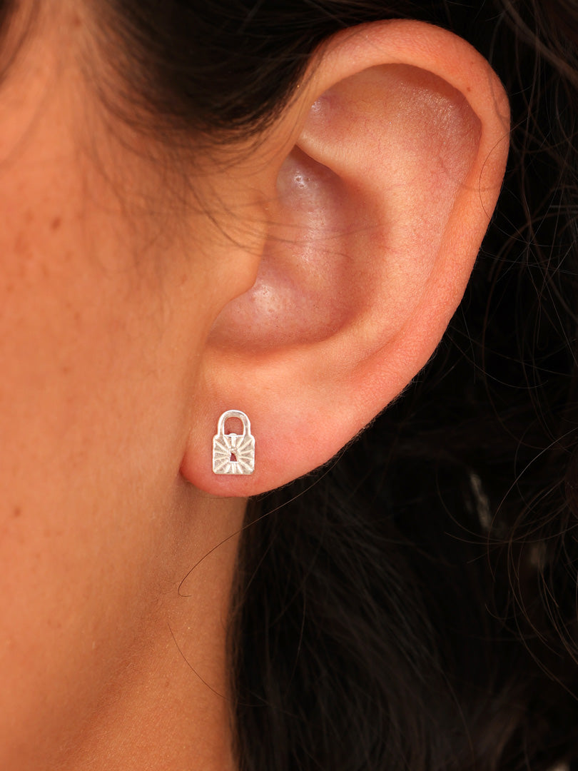 Aros Plata Locked