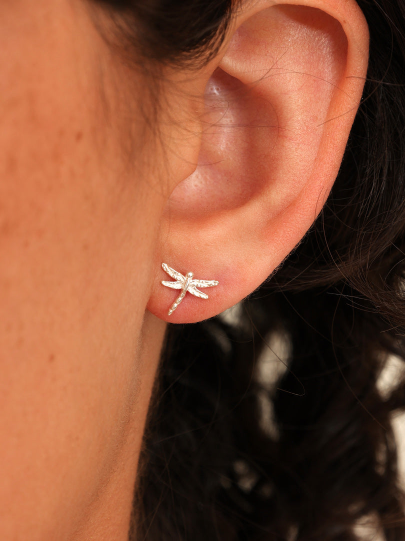 Aros Plata Dragonfly