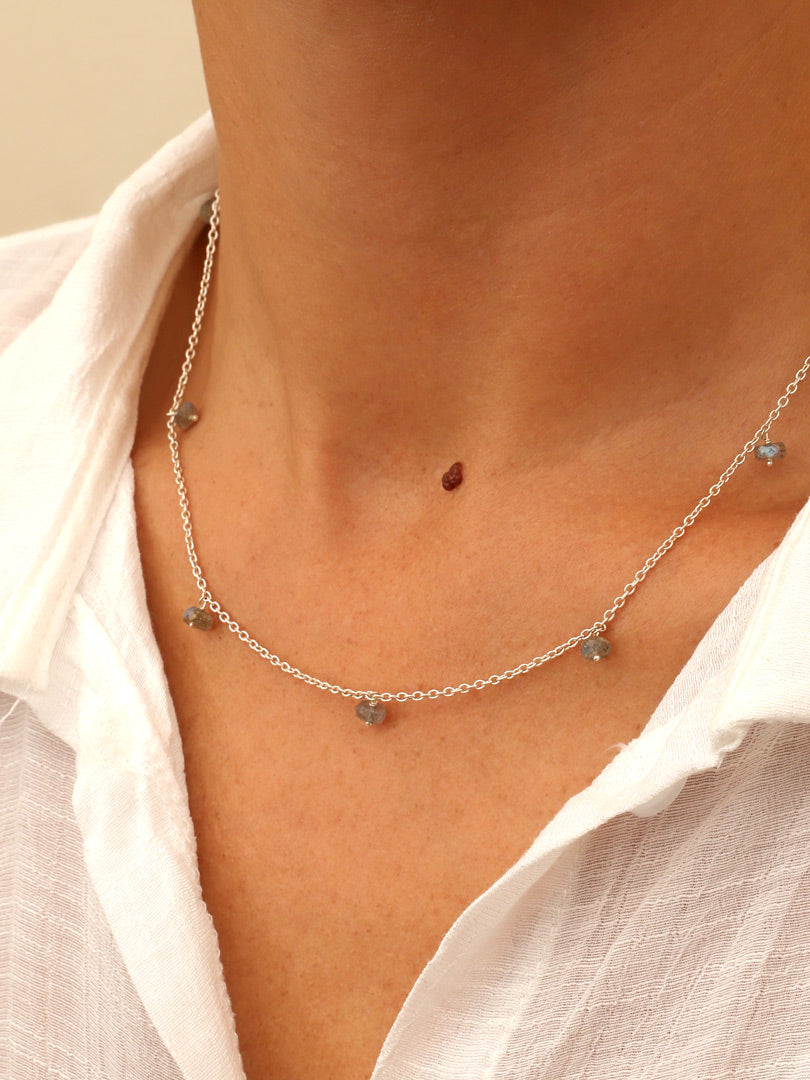 Collar Plata Nazuk | Labradorita