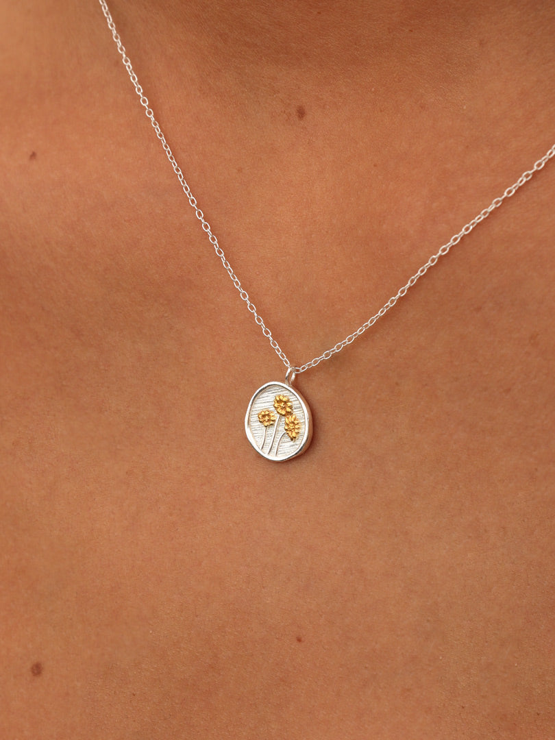 Collar Plata Gold Kris