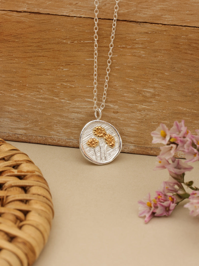 Collar Plata Gold Kris