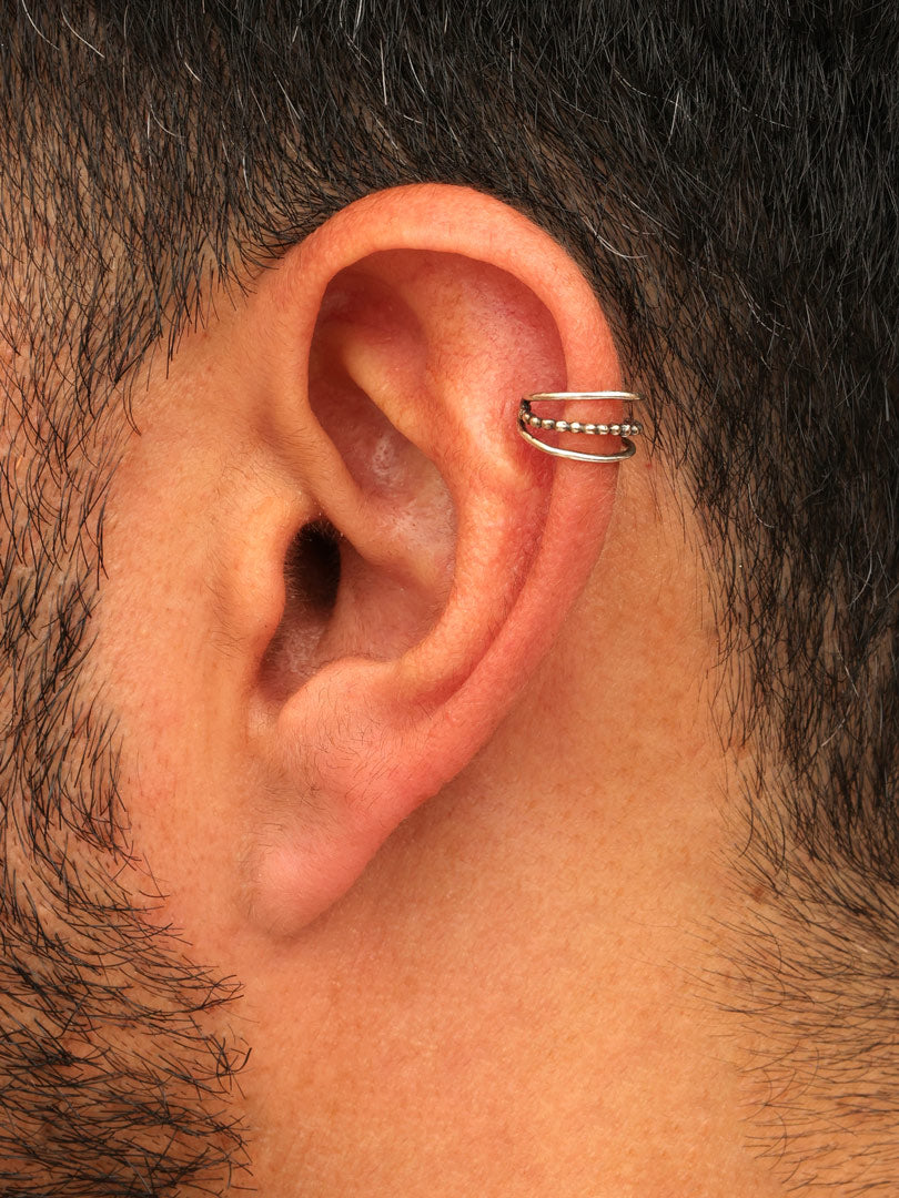 Cuff de plata Tania