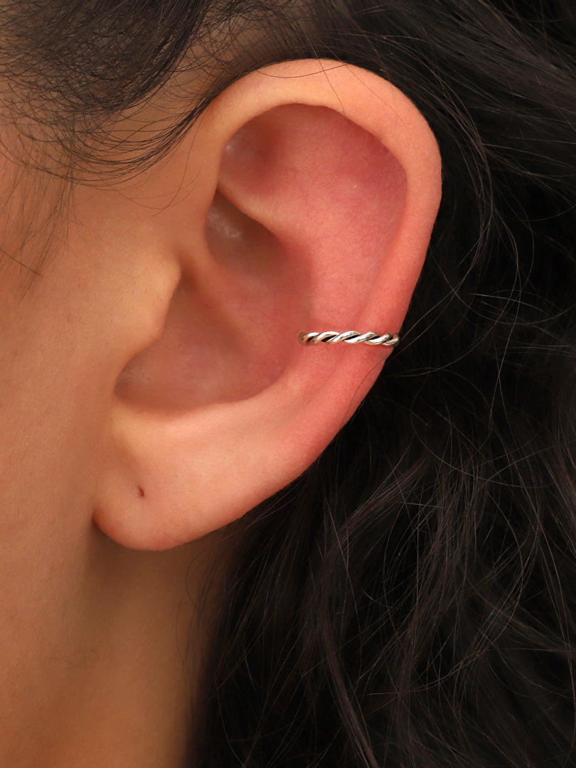 Aro Plata Cuff Reva