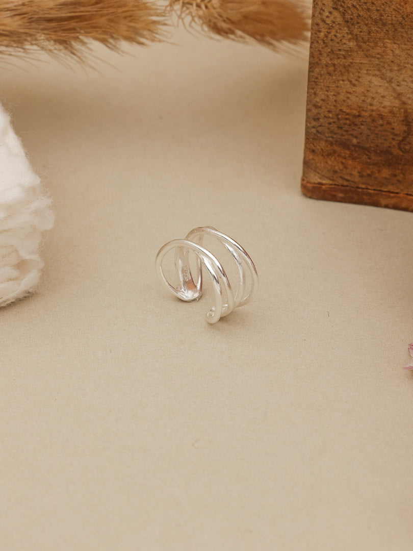 Cuff de plata Elena