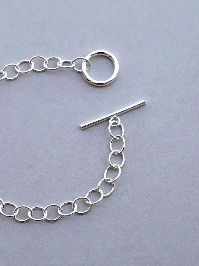 Pulsera Plata Cadena