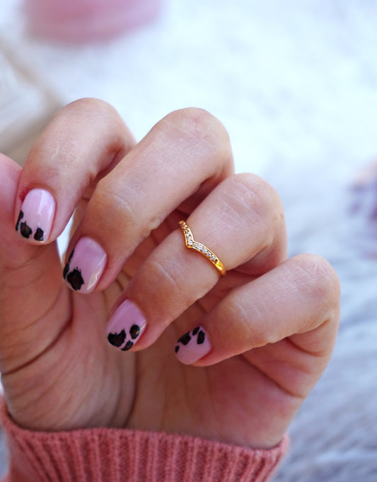 Anillo Midi Gold | Circonita