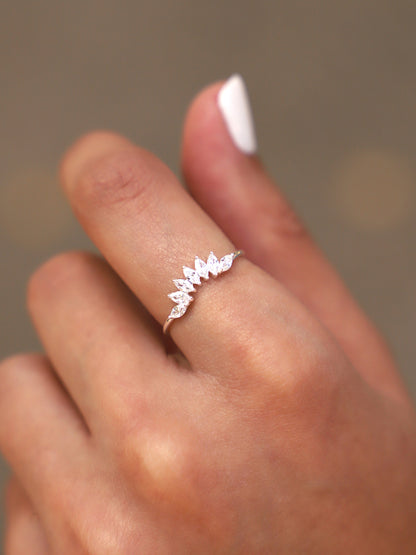 Anillo Plata Corona | Circonita