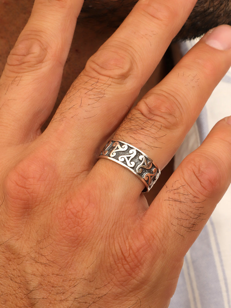 Anillo Plata Tri