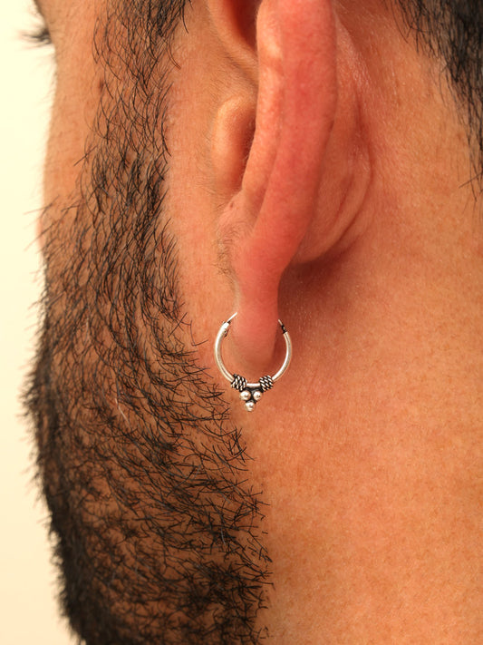 Argollas Plata Enve Trio 12 mm.