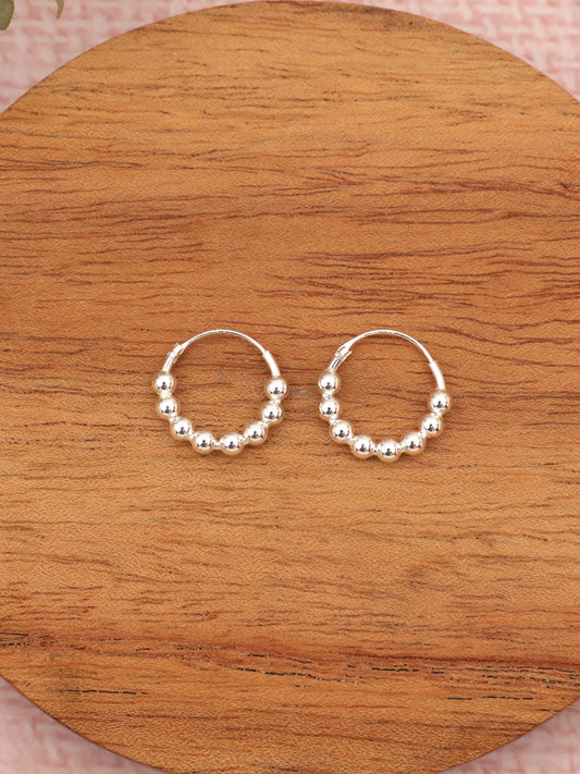 Argollas Plata Tarie 14 mm.