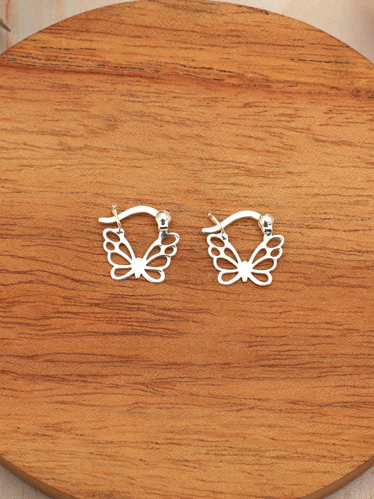 Argollas Plata Fey 13 mm.