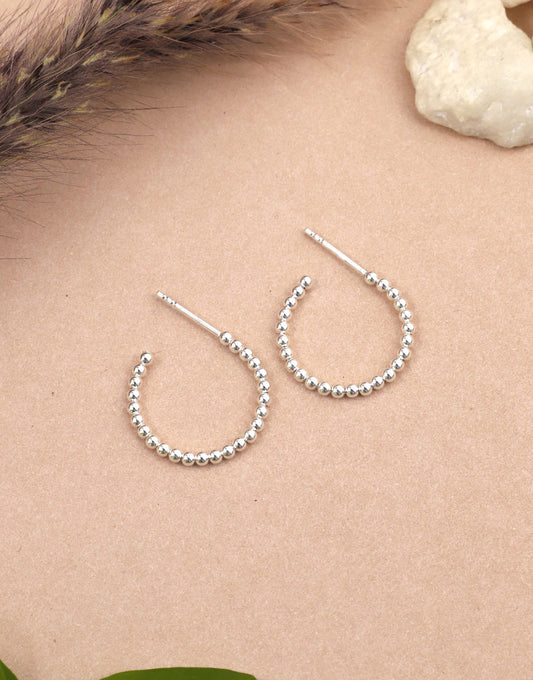 Argollas Plata Esfera