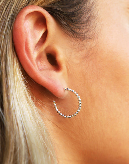 Argollas Plata Esfera