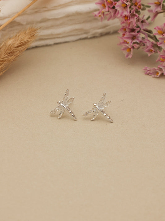 Aros Plata Dragonfly