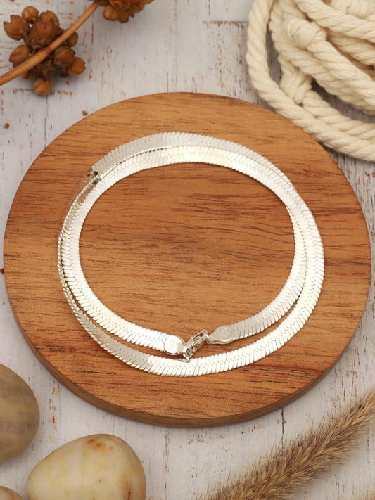 Cadena Plata Nanda | 40 cm.