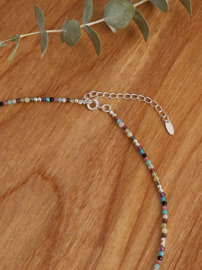 Choker Plata Marinka | Mix Piedras
