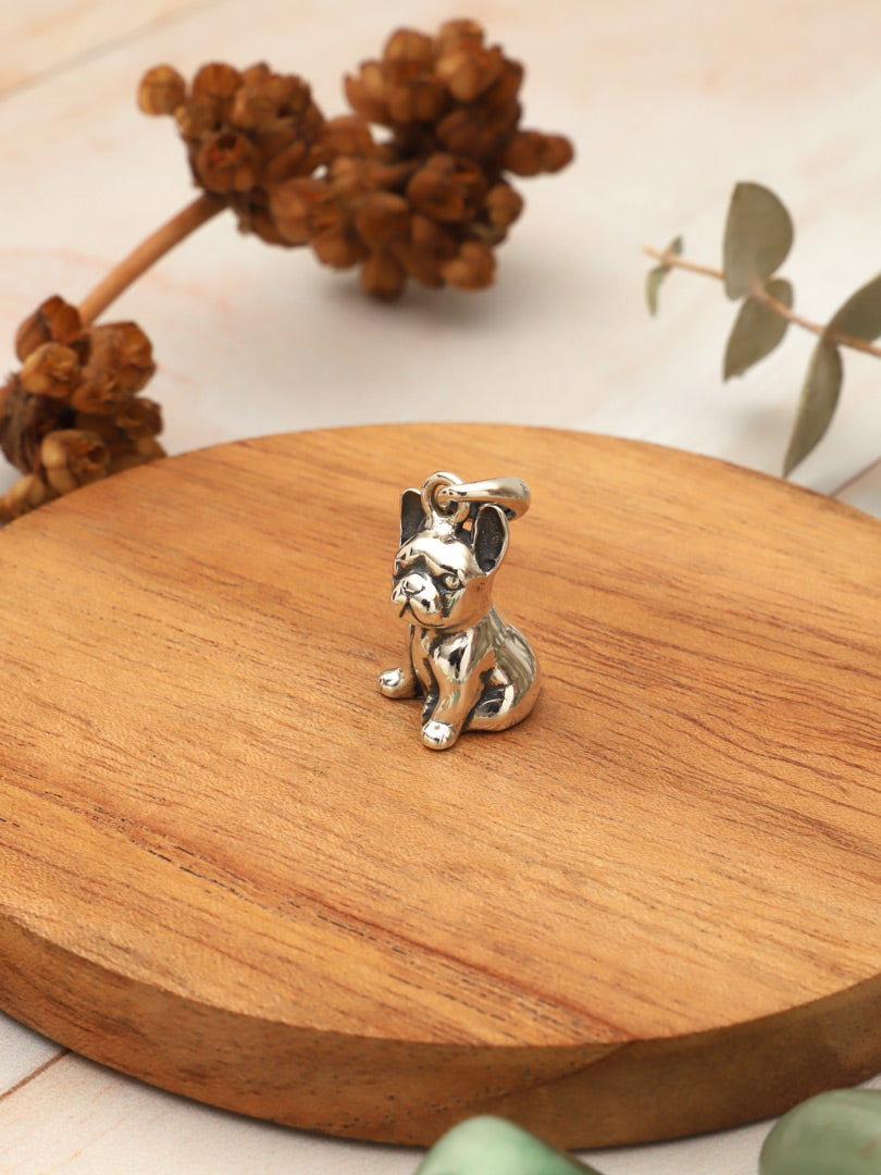 Colgante Plata Frenchie
