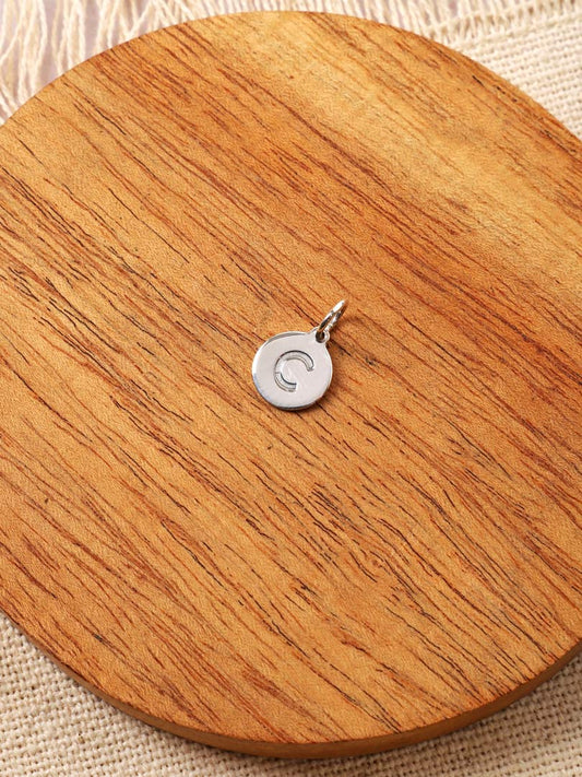 Colgante Plata Letra C