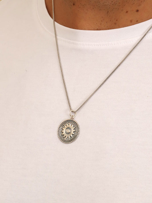 Collar Plata Leona