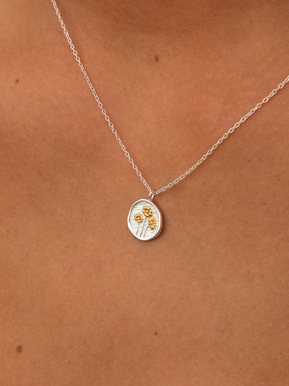 Collar Plata Gold Kris