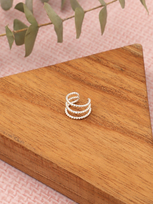 Cuff de plata Nadia