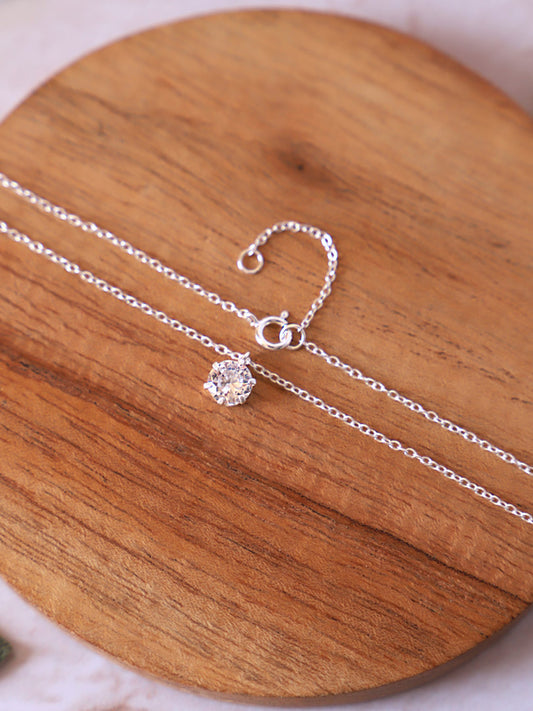 Tobillera Plata Luz | Circonita