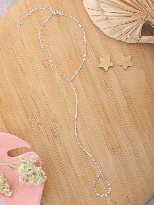 Tobillera anillo Plata Larina